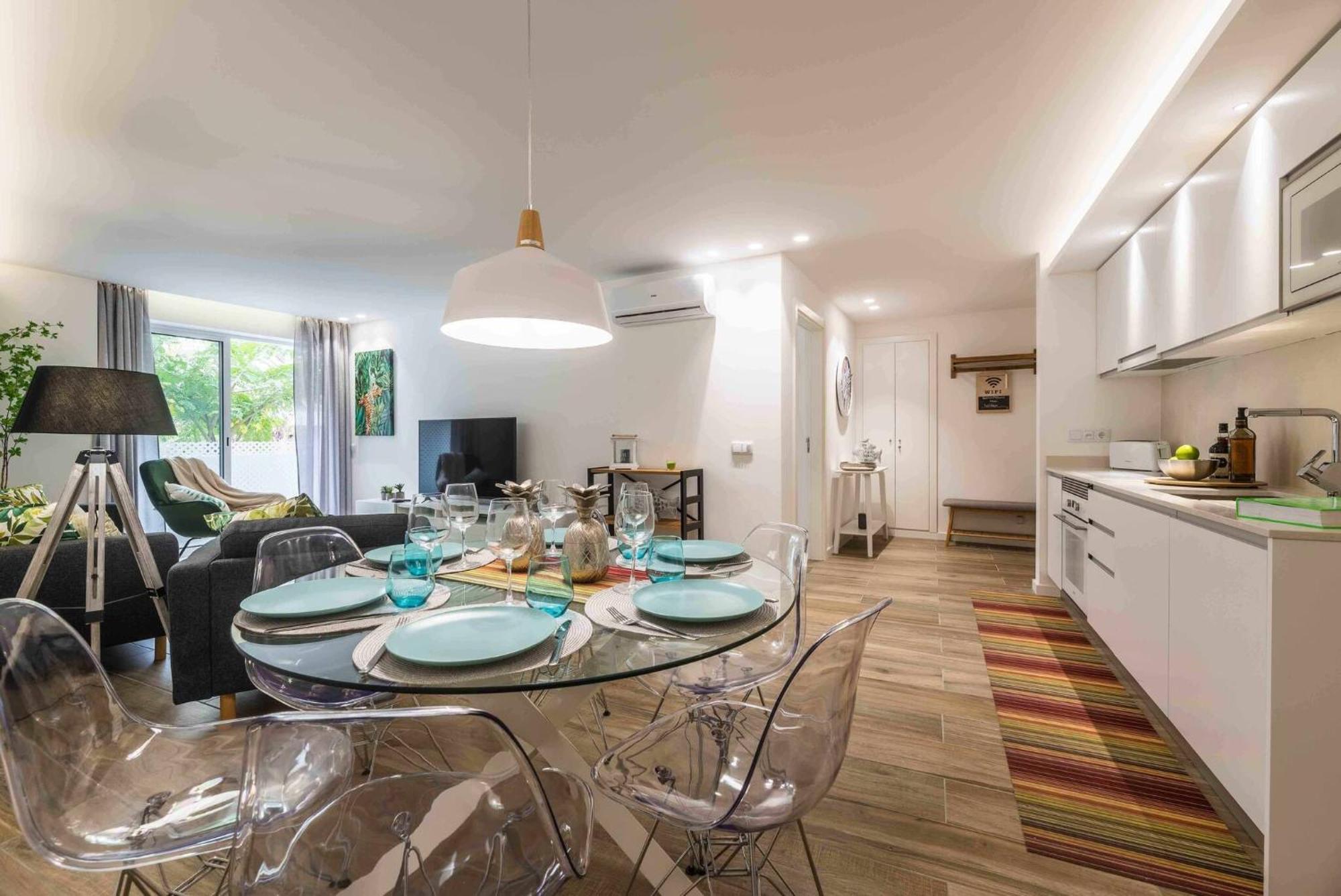 Downtown Albufeira 3-Bedroom Luxury Apartment المظهر الخارجي الصورة